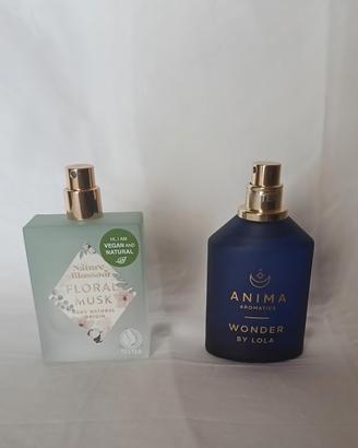 2 profumi donna floral musk + wonder by lola teste