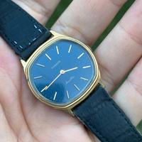 orologio vintage dial blue