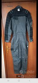 tuta nuova da lavoro TG XXL grigia