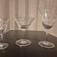 Servizio completo di calici e brocche 