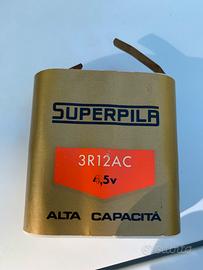 Batteria Superpila / Vintage - Piatta 4,5 Volt