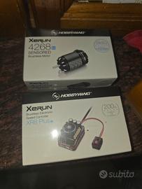 combo xerun hobbywing xr8 plus 200a 2800kv 