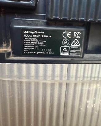 batteria LG di accumulo per fotovoltaico 