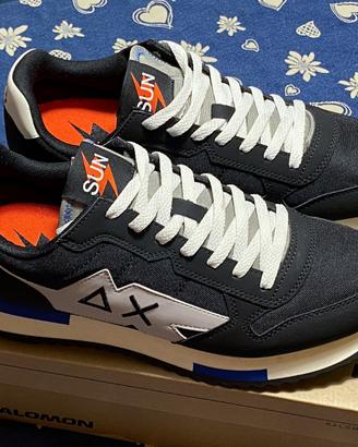 Scarpa Sneaker SUN68 Scarpe Niki Solid Nera