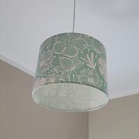 Lampadario in tessuto 