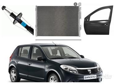 Dacia Sandero ricambi portiera portellone paraurti