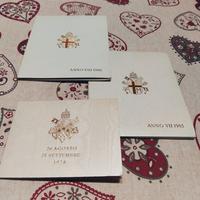 Serie Divisionale Vaticano FDC (Lotto di 3 )