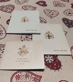 Serie Divisionale Vaticano FDC (Lotto di 3 )