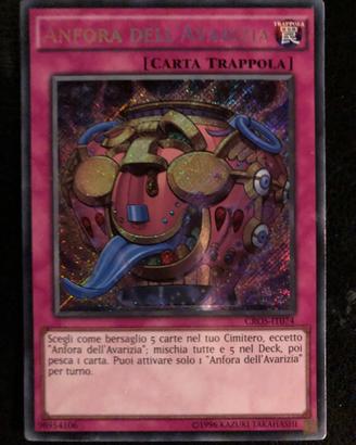 Yugioh anfora dell avarizia cros it074 segreta