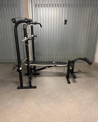 Panca Domyos BM490 Completa di Pesi e Bilanciere