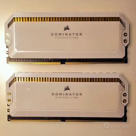 Corsair Dominator RGB White 16GB 3600MHz DDR4