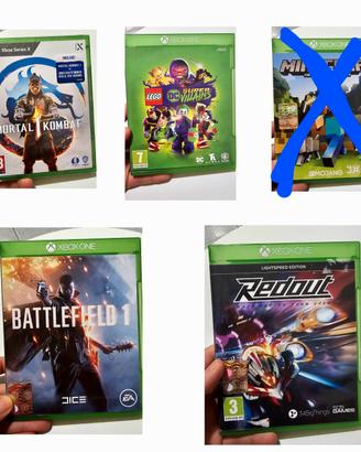 Lotto Giochi Xbox One / Series S/X - PAL ITA