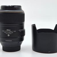 OBIETTIVO NIKON LENS AF S VR – MICRO 105 MM F/2.8