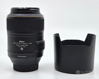 OBIETTIVO NIKON LENS AF S VR – MICRO 105 MM F/2.8