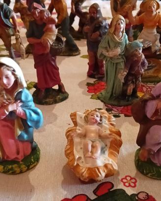 Presepe vintage  Euromarchi 8-9 cm