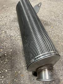 Scarico sinistro in carbonio Ducati Monster 600-75
