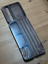 Portaoggetti (organizer) in legno da scrivania