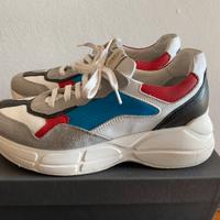 Scarpe Lemarè in pelle colorata, n.39