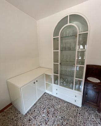 Cristalliera in legno massello