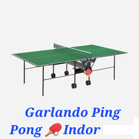 Tavolo PING PONG GARLANDO Indoor BLU e VERDE Nuovo