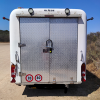 Carrello 750 kg porta cose camperizzato