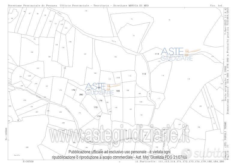 Terreno Agricolo Popoli [A4355524] - Altro