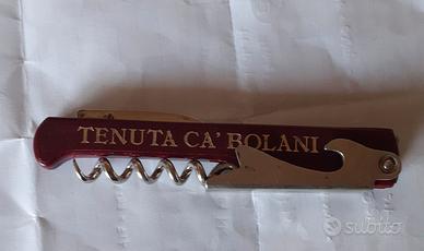 Cavatappi pubblicitario vintage Ca Bollani 1970
