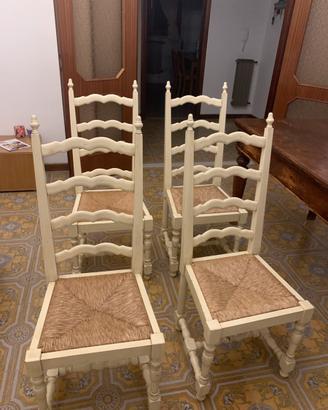 Seggiolle in legno