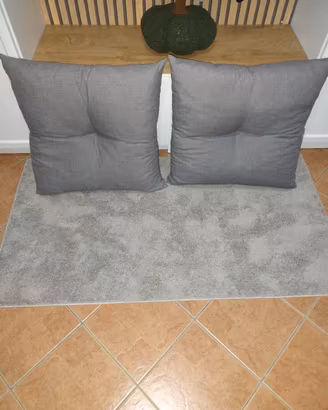 cuscini grandi grigio 60x60 4 disponibili