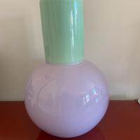 Bola - Vaso verde menta e lilla