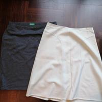 coppia di gonne tg 42