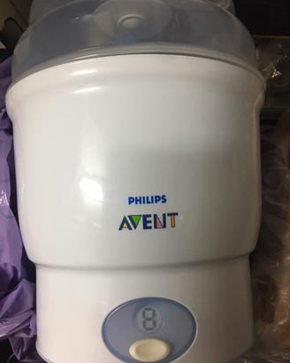 Sterilizzatore a vapore Avent + termos Chicco