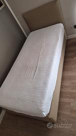 Letto cassettone samoa + materasso 90 x 200