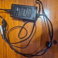 carica batteria bicicletta elettrica  24v 