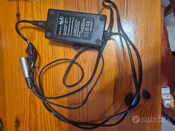 carica batteria bicicletta elettrica  24v 