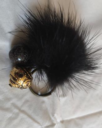 Anello artigianale nero