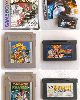 6 Giochi Game Boy originali a partire da