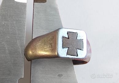 Anello da trincea WWI .con croce –originale