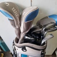 Sacca da golf Wilson completa di mazze