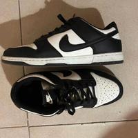 Nike Dunk Low Black White 42 Nuove Originali