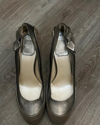 Dior décolleté originali in camoscio – tg 38,5