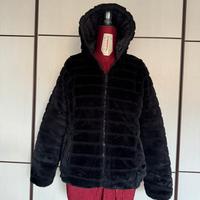 Ecopelliccia/ piumino double-face