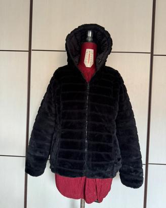 Ecopelliccia/ piumino double-face