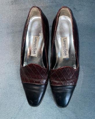 Scarpe Donna Lorenzo Banfi T.38 Tacco Basso