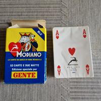 Carte da gioco Modiano 