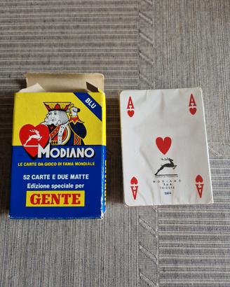 Carte da gioco Modiano 