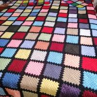 coperta in lana fatta a mano