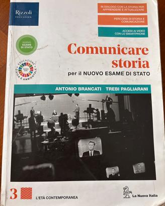 Libro di testo scolastico di storia