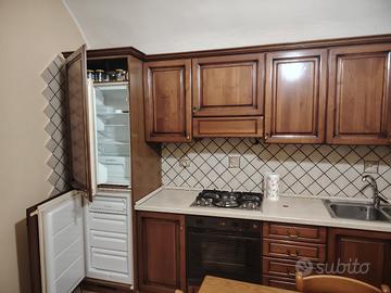 Cucina in legno massello arte povera