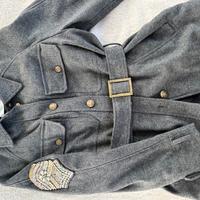 giacca DONDUP in flanella grigia